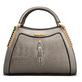 Women’s Fashion Handbag – PU Leather Crocodile Pattern Shoulder Bag | Lovana UK